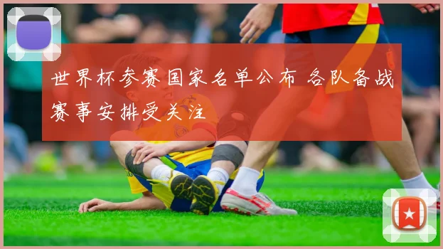 世界杯参赛国家名单公布 各队备战赛事安排受关注
